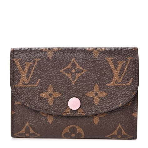 louis vuitton monogram rosalie coin purse rose ballerine|Louis Vuitton coin purse round.